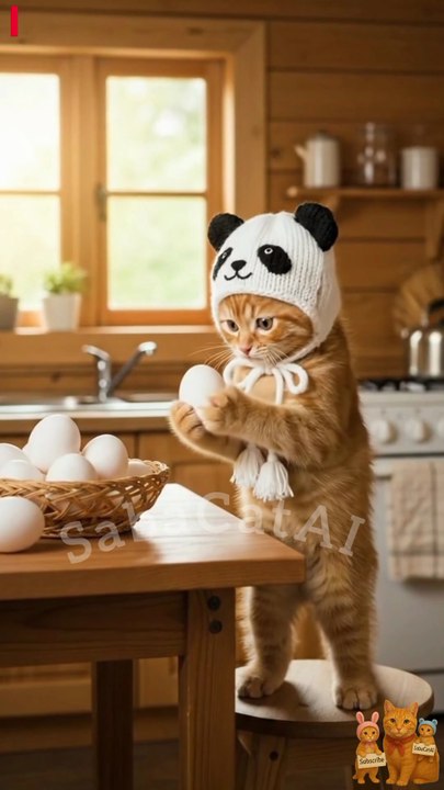 Kitten Breakfast Adventure Goes Wrong 😂 Mama Cat Gets Angry 🐾