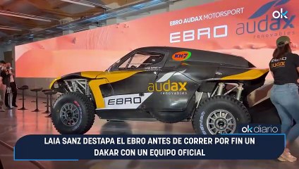 Laia Sanz destapa el Ebro antes de correr por fin un Dakar con un equipo oficial