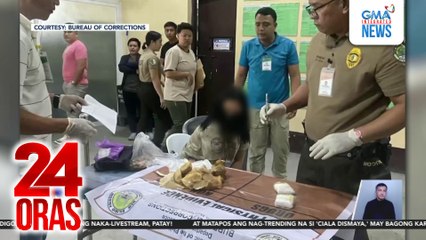 BuCor personnel, nakuhanan ng shabu na ipinalaman sa pandesal; kasabwat umano niyang PDL, nakuhanan din ng droga | 24 Oras