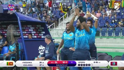 2021 T20 CWC - Sri Lanka vs West Indies, 35th Match, Group 1 at Abu Dhabi