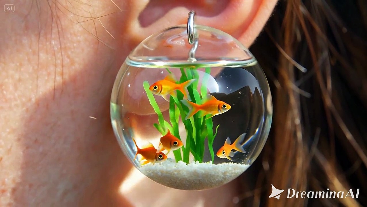 Aquarium Earrings