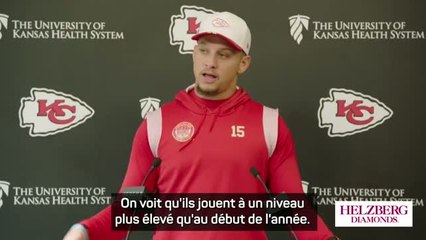 Chiefs - Mahomes : ''Nous sommes impatients de jouer à Thanksgiving''