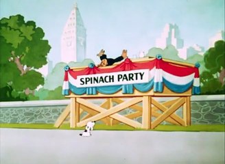Popeye For President (1956) 🗳️ - Popeye Cartoon