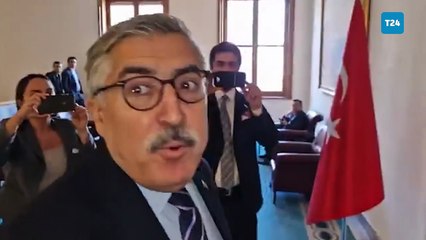 Hüseyin Yayman, AKP'li komisyon üyelerini bilgilendirdi; İmralı ziyaretine ilişkin soruya "Açıklama yapmıyoruz" dedi