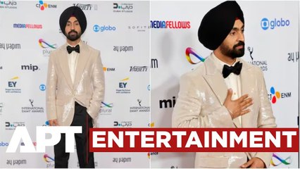 Diljit Dosanjh Shines on the Red Carpet at the 2025 International Emmy Awards | APT