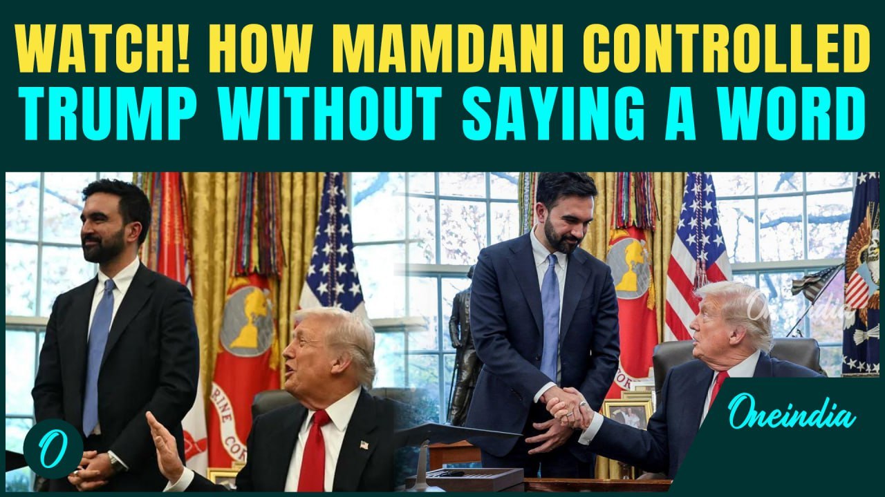 Mamdani DOMINATED Trump? How Zohran Quietly Controlled WH Convo with Trump — One Smile and Head Tilt