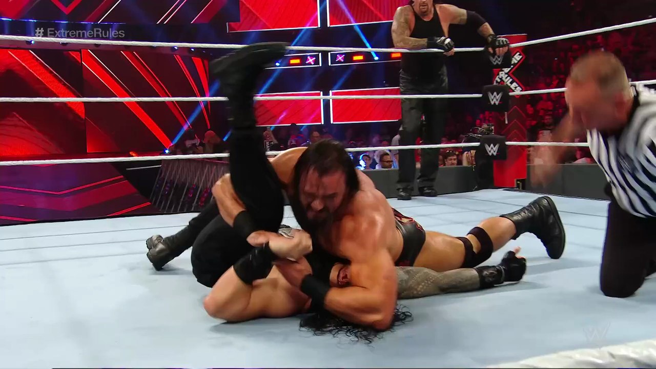 FULL MATCH Undertaker & Roman Reigns vs. Drew McIntyre & Shane McMahon WWE Extreme Rules 2019