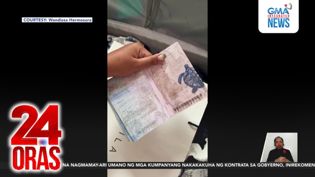 Babaeng pa-Thailand, nangamba sa kanyang trip dahil inamag ang kanyang passport | 24 Oras