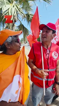 Jessie Moreau - Déléguée syndical de la CFDT & Stéphane Lebon - Délégué syndical FO