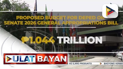 Mahigit P1-T na proposed budget ng DepEd sa 2026, inaprubahan sa plenaryo ng Senado | ulat ni Louisa Erispe