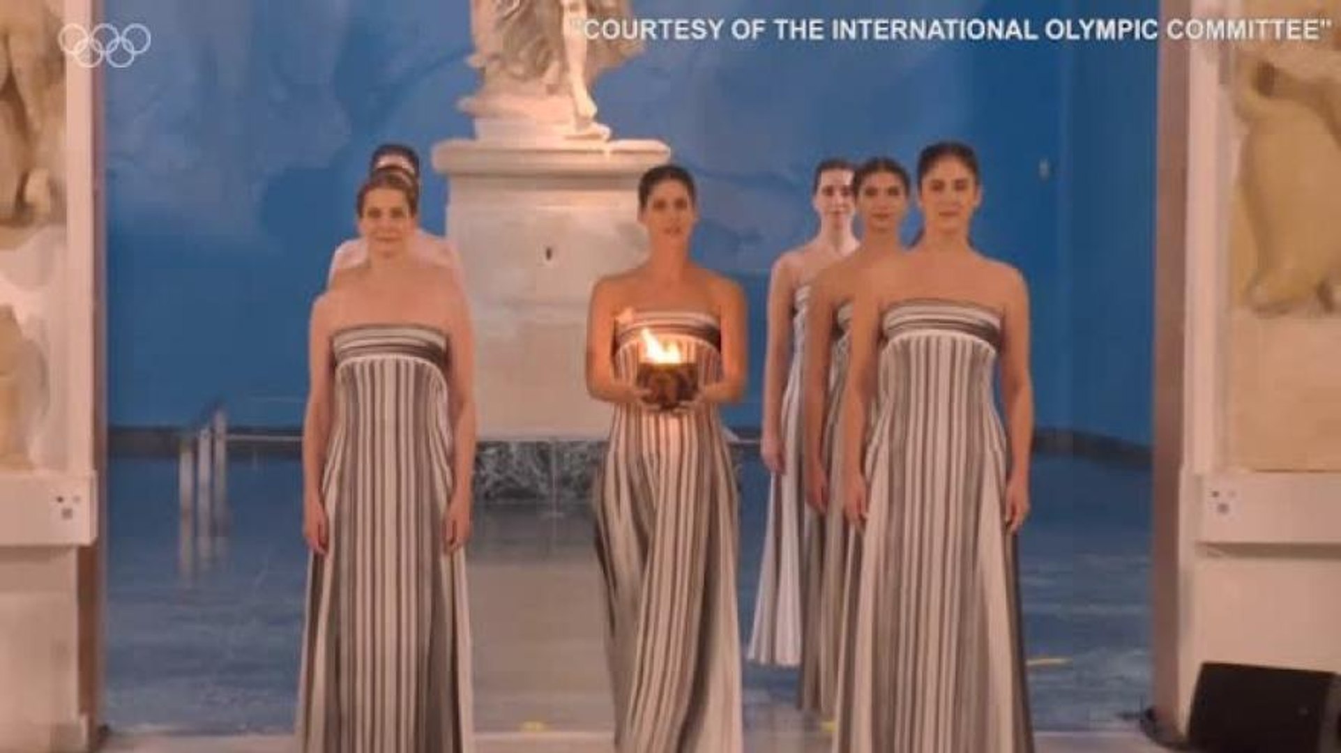 ⁣Milano-Cortina 2026, accesa la fiamma olimpica in Grecia: il video