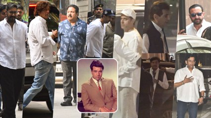 Dharmendra Ji's House: Shatrughan Sinha, Jeetendra, Ajay Devgn, Ranbir Kapoor, Saif Ali Khan, Hrithik Roshan & Others Pay Respect