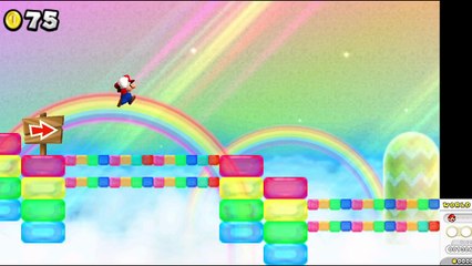 The Secret Level W2-Rainbow New Super Mario Bros 2