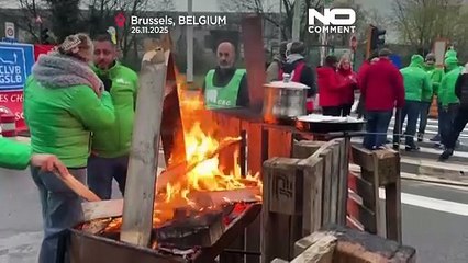 Belgien: Streiks legen öffentlichen Verkehr und Flüge lahm, Protest gegen neue Maßnahmen ab 2026