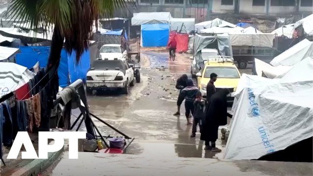 Gaza Flooding: Torrential Rain Submerges Tents & Shelters Amid Ongoing Crisis | APT