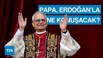 İlk yurt dışı ziyaretini Türkiye'ye yapan Papa'ya 'vinçli' karşılama!