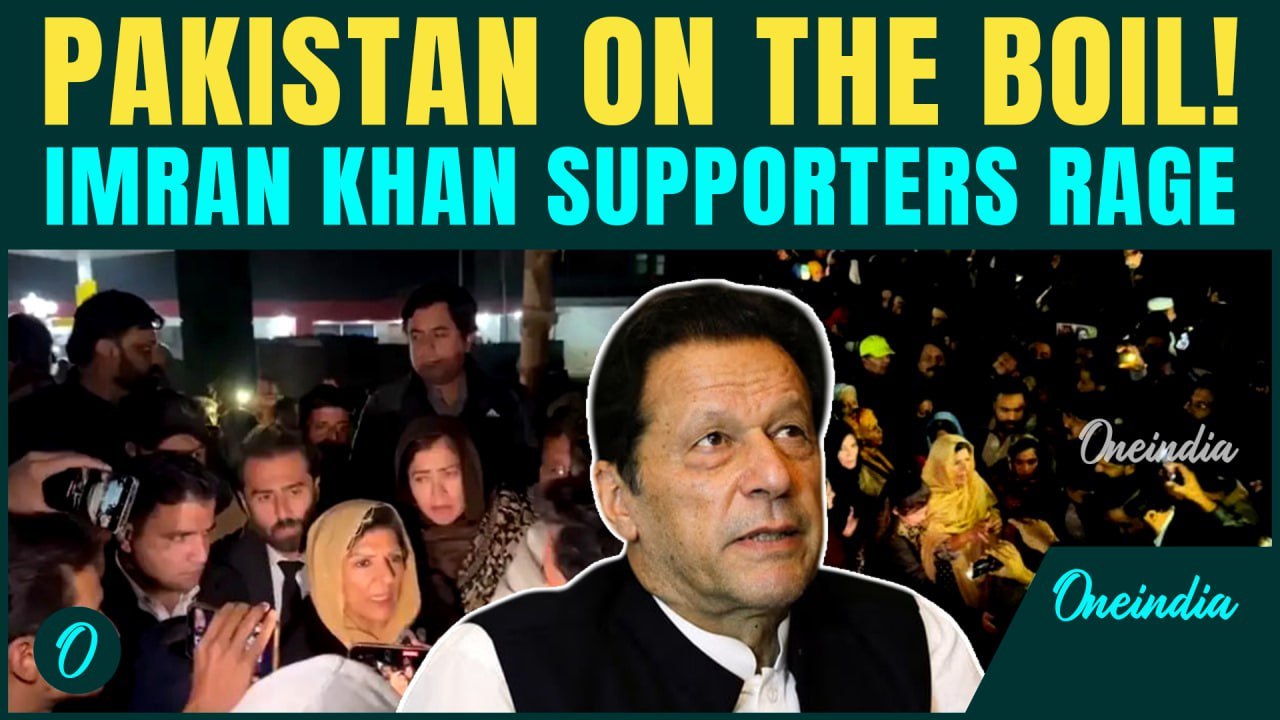 Pakistan ERUPTS | Imran Khan supporters stage MASSIVE Sit-in Protests at Adiala Jail to FREE Ex-PM