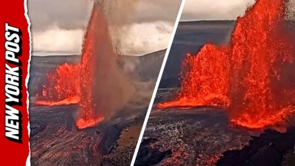 Kilauea Erupts With 500-Foot Lava Fountains in Latest Hawaii Blast