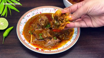Purani Dilli Ki Famous Nihari Recipe｜Nalli Nihari Recipe｜Degi Nalli Nihari
