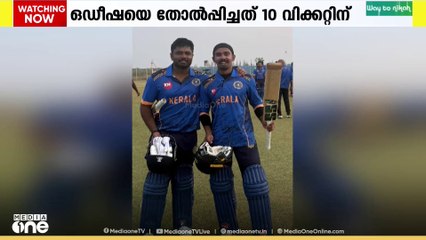 സയ്യിദ് മുഷ്താഖ് അലി ടി-20 യിൽ കേരളത്തിന് തകർപ്പൻ ജയം