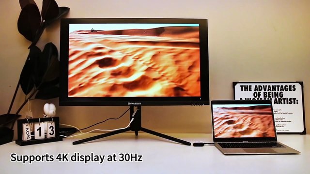 YURON Plug-and-Play 4K Wireless Transmitter Receiver by YURON