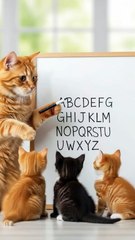 cat and kittens a bit more#cat #entertaininganimals 2 #kitten #cutecat