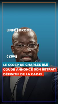 LE COJEP DE CHARLES BLÉ GOUDÉ ANNONCE SON RETRAIT DE LA CAP-CI