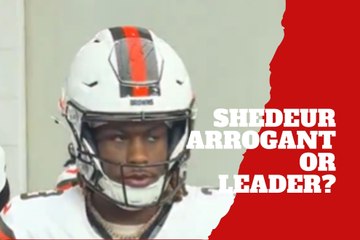 Shedeur Sanders’ arrogant or leader-like gesture right before the game puts him in the spotlight