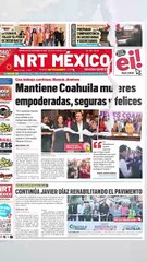 📰📍 Te presentamos #LasPortadas de #NRTMéxico de este miércoles 26 de noviembre de 2025.