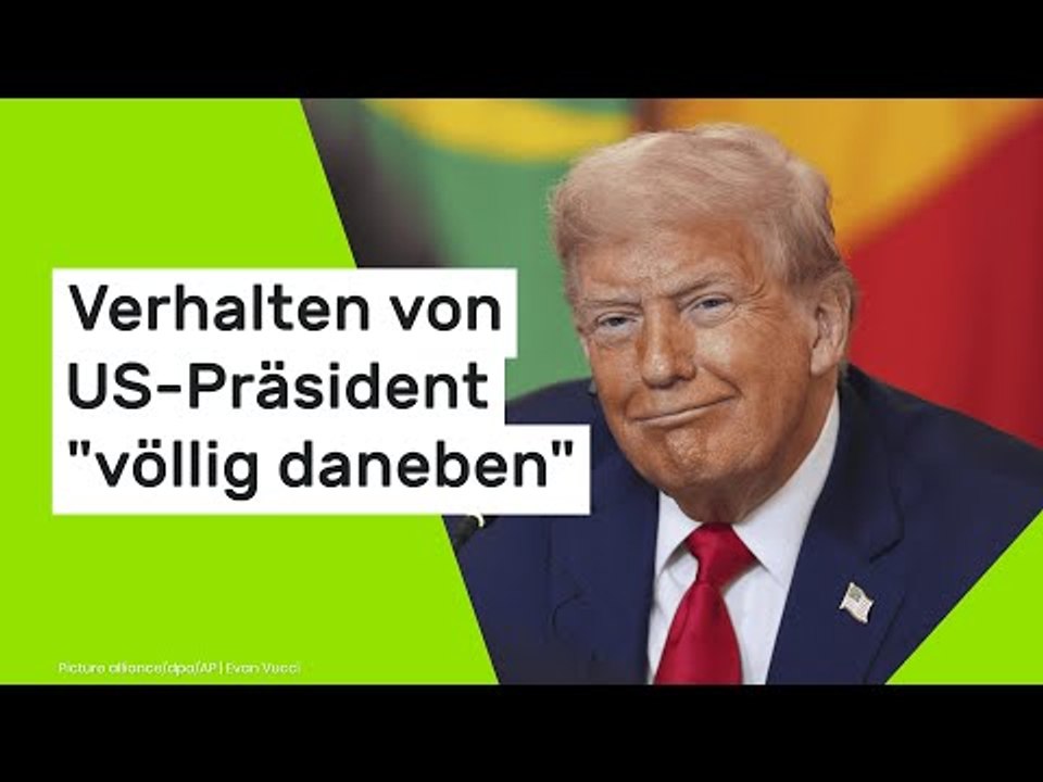 Donald Trump: Rechtsexperte fällt vernichtendes Urteil - Verhalten von US-Präsident 'völlig daneben'