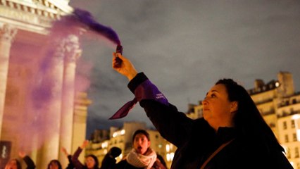 Violences faites aux femmes : un hommage devant le Panthéon aux victimes de féminicides