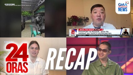 24 Oras: (Part 2) Binaril habang nagla-livestream | Nasaan si Harry Roque? | Elijah Canlas sa KMJS Gabi ng Lagim The Movie, atbp.