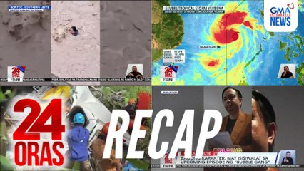 24 Oras: (Part 3) Epekto ng Bagyong Verbena at updates sa galaw nito | 11 patay sa disgrasya sa Albay | Bagong karakter sa Bubble Gang, atbp.