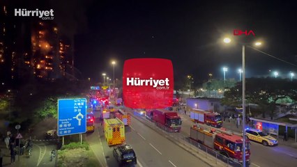 Hong Kong'daki yangın faciasında can kaybı artıyor