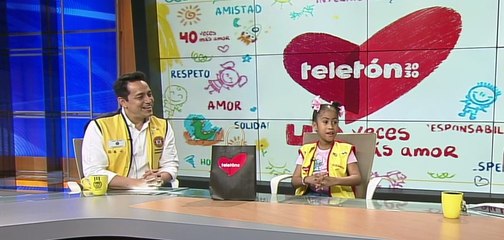 Teletón 20-30 con Elizabeth Acosta como embajadora con un llamado a la solidaridad nacional