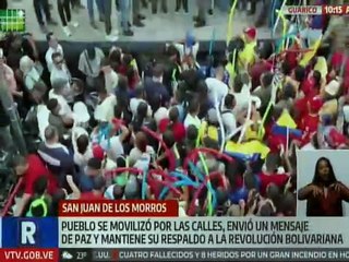 Guárico | 6 mil ciudadanos se movilizaron en respaldo al presidente Nicolás Maduro