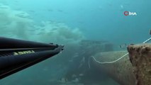 Çanakkale Boğazı'na dökülen pis su dalgıç kamerasında