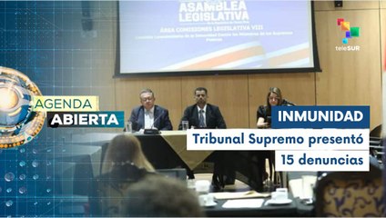 Agenda Abierta 26-11 Diputados votarán informe del fuero del Pdte. Chaves