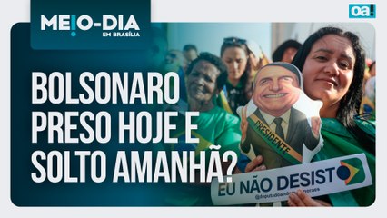 Bolsonaro preso hoje e solto amanhã? | Meio-Dia em Brasília - 26/11/2025