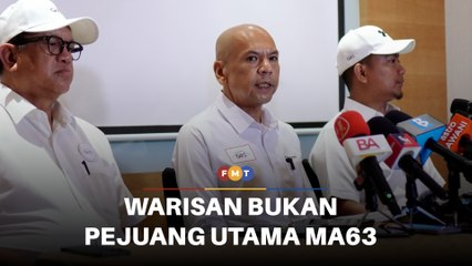 Warisan bukan pejuang utama MA63, tuntutan 40%, kata Armizan