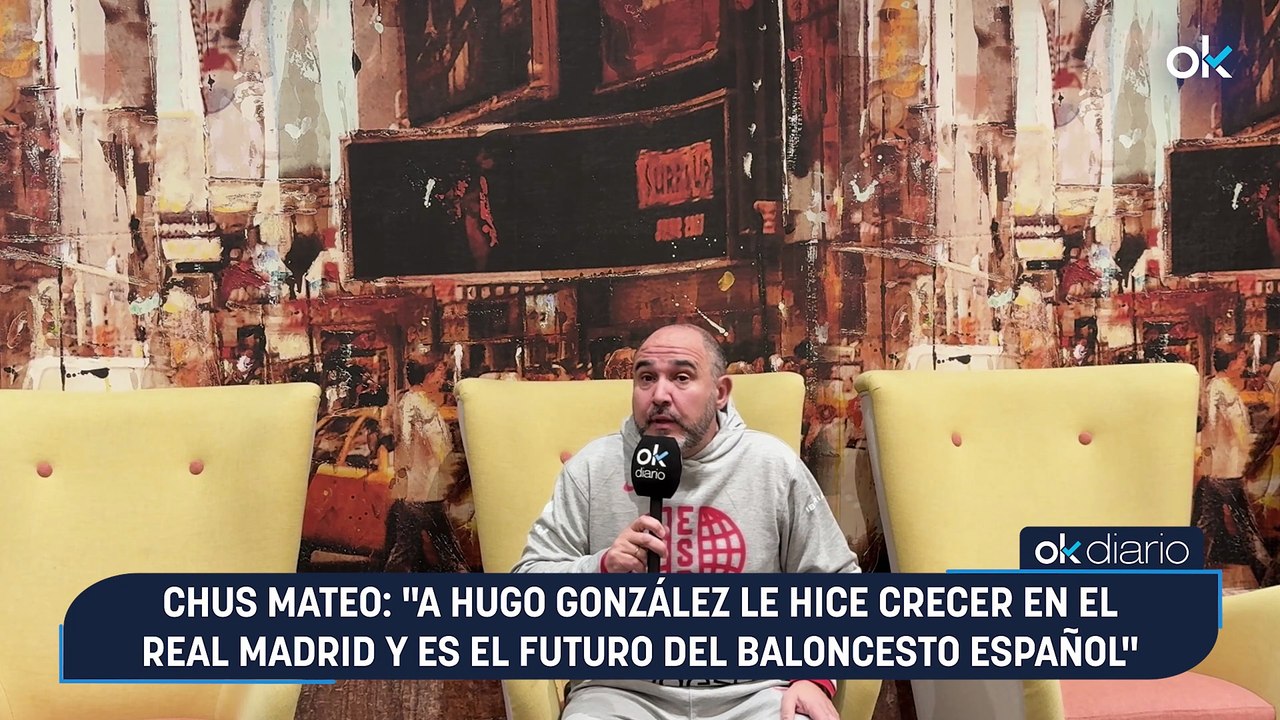 Chus Mateo: "A Hugo González le hice crecer en el Real Madrid y es el futuro del baloncesto español"