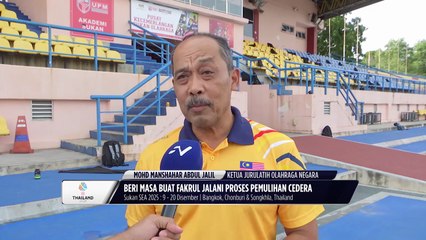 Beri masa buat Fakrul Afizul Nasir jalani proses pemulihan cedera