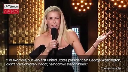 Chelsea Handler Slams J.D. Vance for "Childless Cat Ladies" Comments | THR News Video