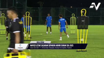 Nafuzi Zain letak sasaran separuh akhir Sukan SEA 2025