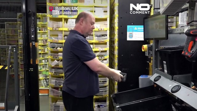 Amazon setzt 2.000 Roboter im Lager in Bolton fürs Weihnachtsgeschäft ein