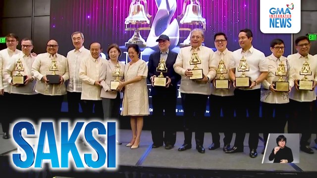 GMA Network President and CEO Gilberto R. Duavit Jr., ginawaran ng Management Excellence award ng BizNews Asia | Saksi