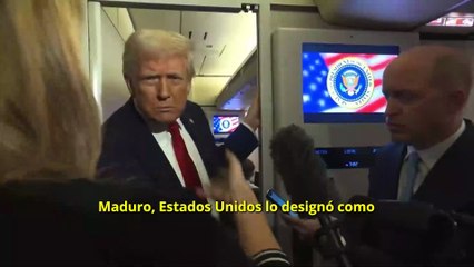 “Por las buenas o por las malas”: Trump redobla sus amenazas contra Venezuela