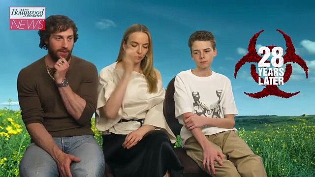 Aaron Taylor-Johnson, Jodie Comer & Alfie Williams on Why '28 Years Later' is a Perfect Film | THR News Video
