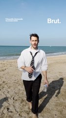 Au shooting photo de Simon Porte Jacquemus, Homme de l'année GQ France 2025.