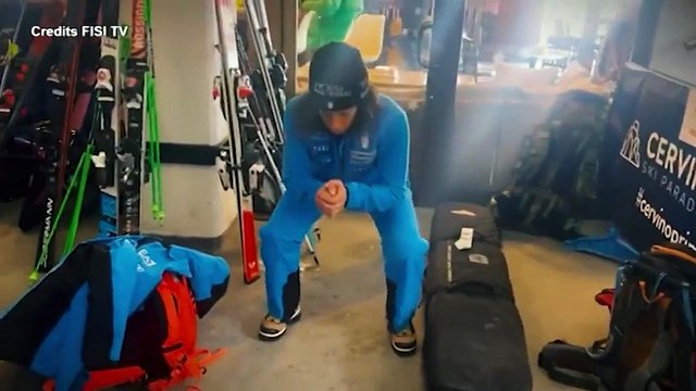 Sci, Federica Brignone torna in pista dopo l'infortunio: le immagini da Cervinia